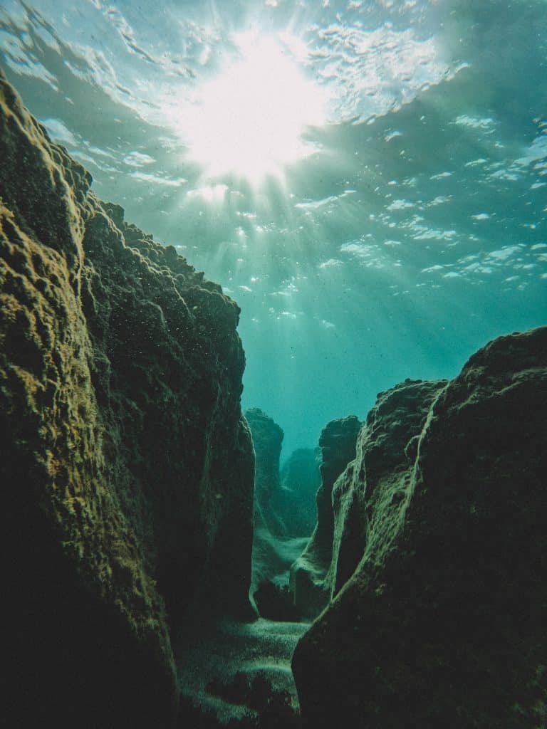 Rosh Hanikra Underwater, Northern Israel
