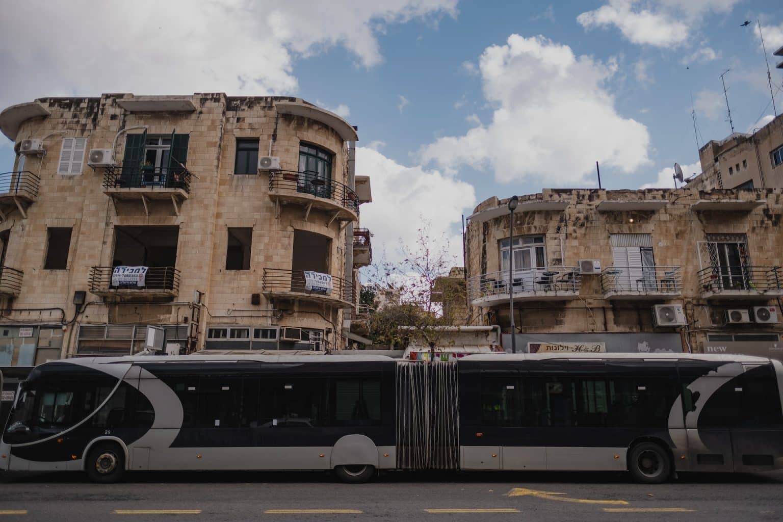 Bus in Haifa, Israel