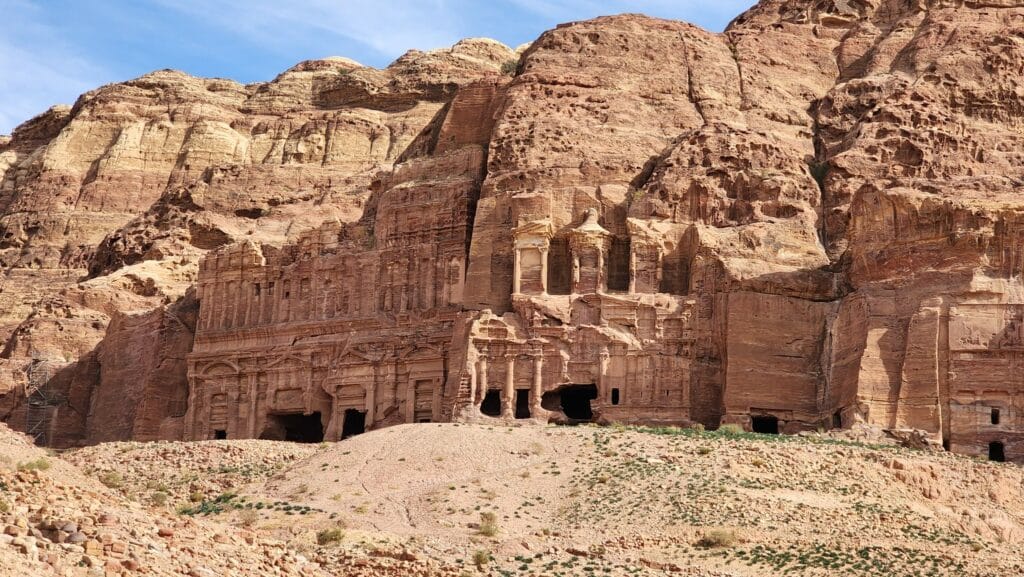 the Royal Tombs, Petra