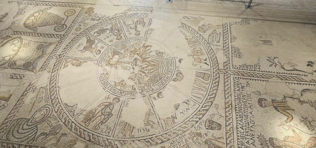Zodiac with 4 seasons at house of dionysus