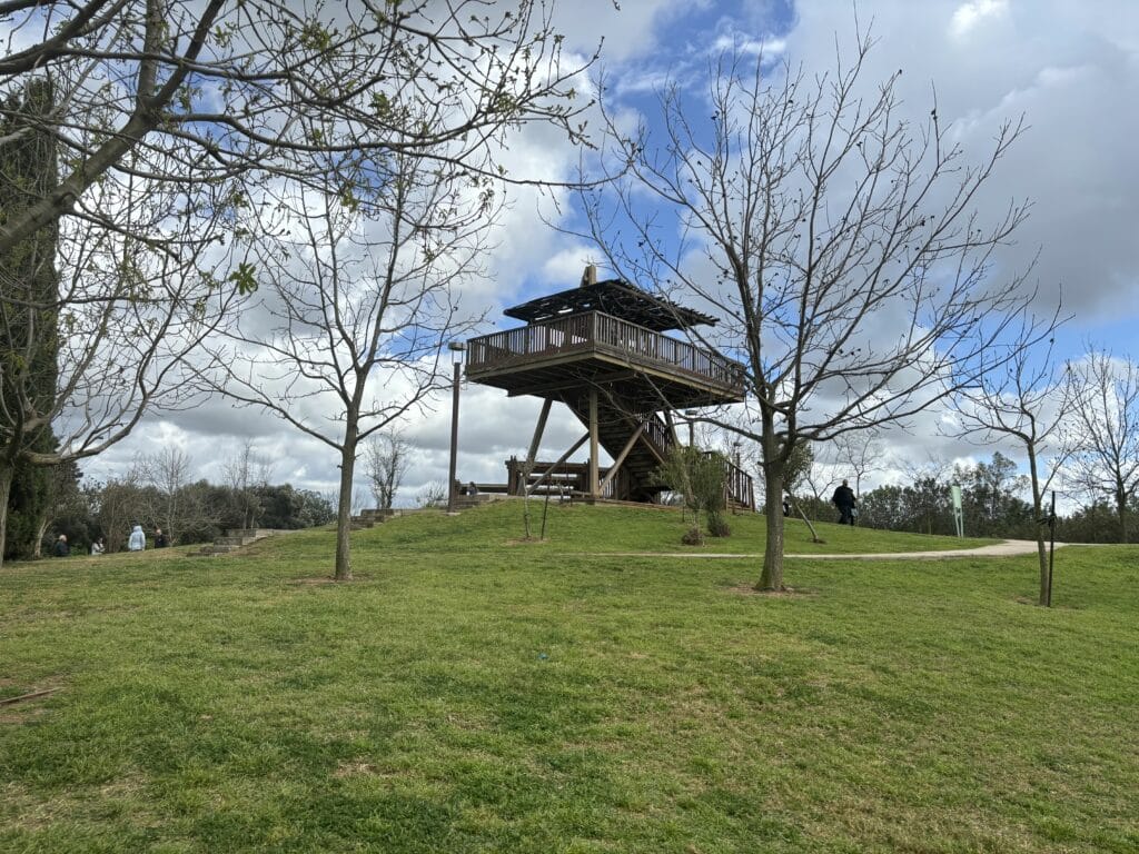 The observation tower at Italy park