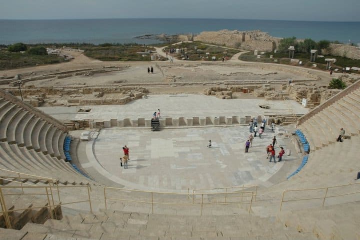 The theater, sea view, Caesarea